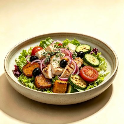 Warm Chicken Salad