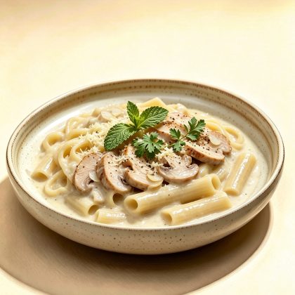 Creamy Garlic Chicken Pasta