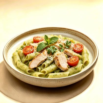 Chicken Pesto Penne