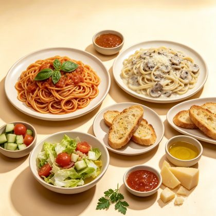 Family Pasta Feast Bundle (Serves 3–4)