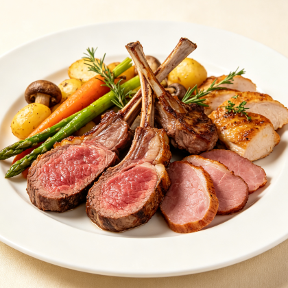 Mixed Meat Roast Dinner