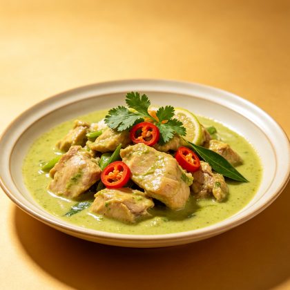 Thai Style Green Chicken Curry