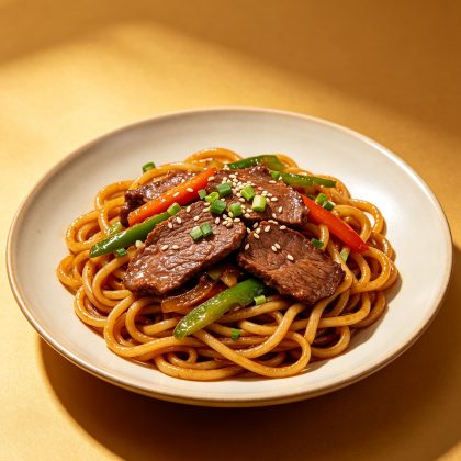 Beef Stir-Fry with Noodles