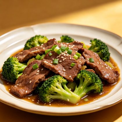 Beef & Broccoli Stir-Fry