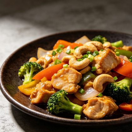 Chicken & Cashew Stir-Fry