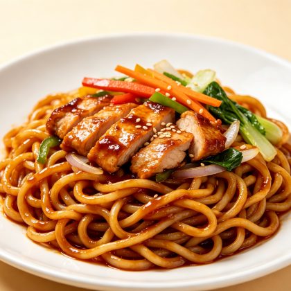 Chicken Teriyaki Noodles