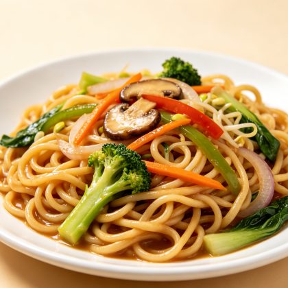 Mixed Vegetable Noodle Stir-Fry